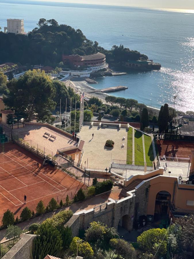 רוקברון-קאפ-מרט Fabulous !!Apartment A Front Of Legendary Monte Carlo Beach And Tennis Club ! מראה חיצוני תמונה