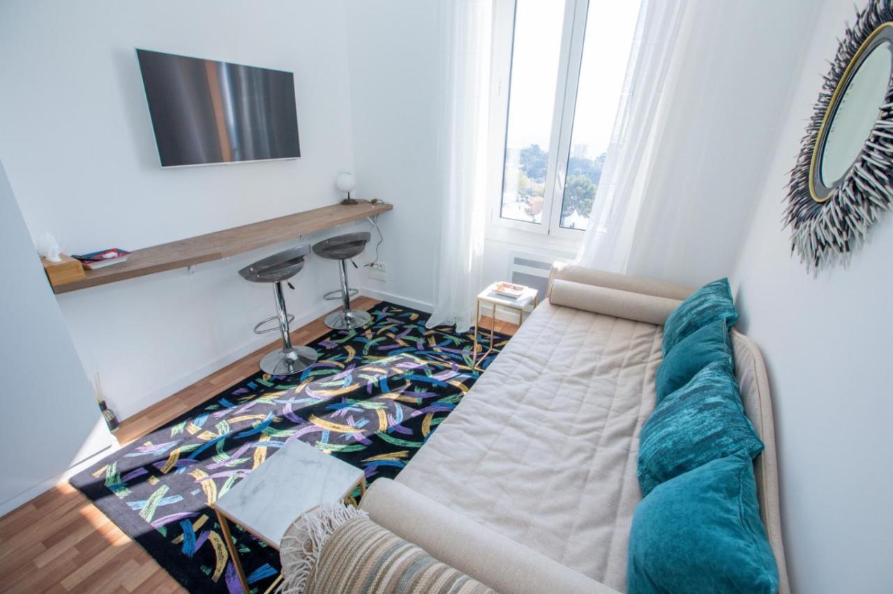 רוקברון-קאפ-מרט Fabulous !!Apartment A Front Of Legendary Monte Carlo Beach And Tennis Club ! מראה חיצוני תמונה